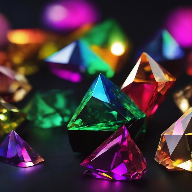 By Crystals