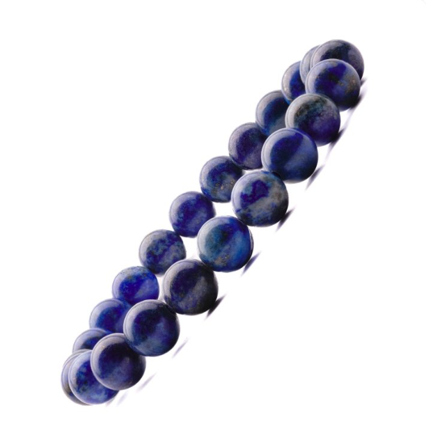 Lapis Lazuli Round Beads Bracelet