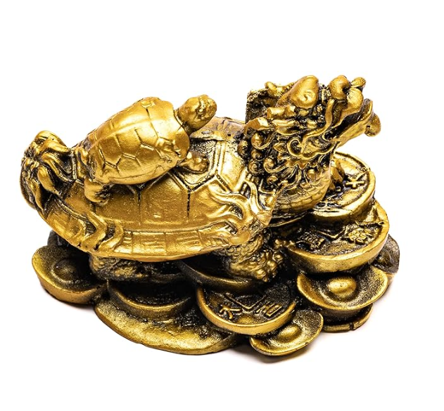 Feng Shui Dragon with Tortoise