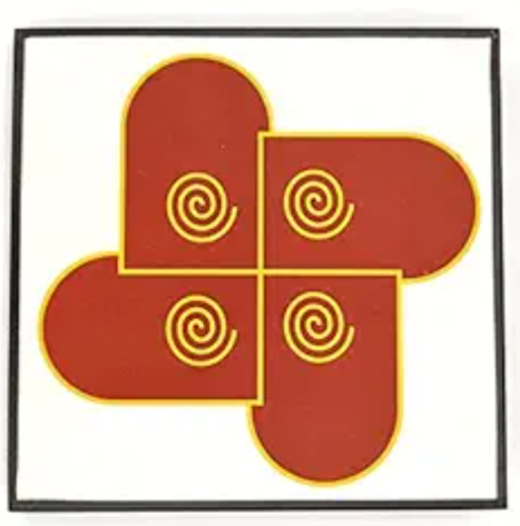 Sri Swastika Extended Version of Swastik for Vastu-Vasudha Reiki symbol