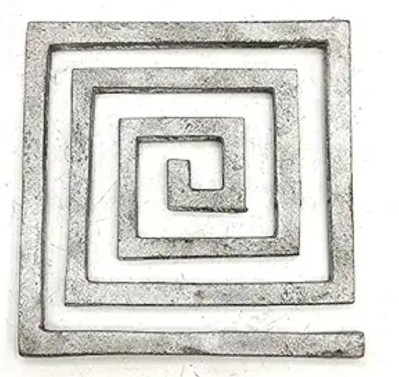 Prithvi Earth Lead Helix Vastu for Southwest Cut, Toilet, Kitchen, Entrance, Main Door Vastu Dosh Remedies for Home & Office
